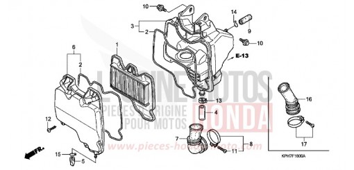 FILTRE A AIR ANF1255 de 2005